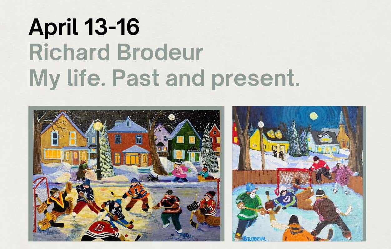 April Richard Brodeur art show