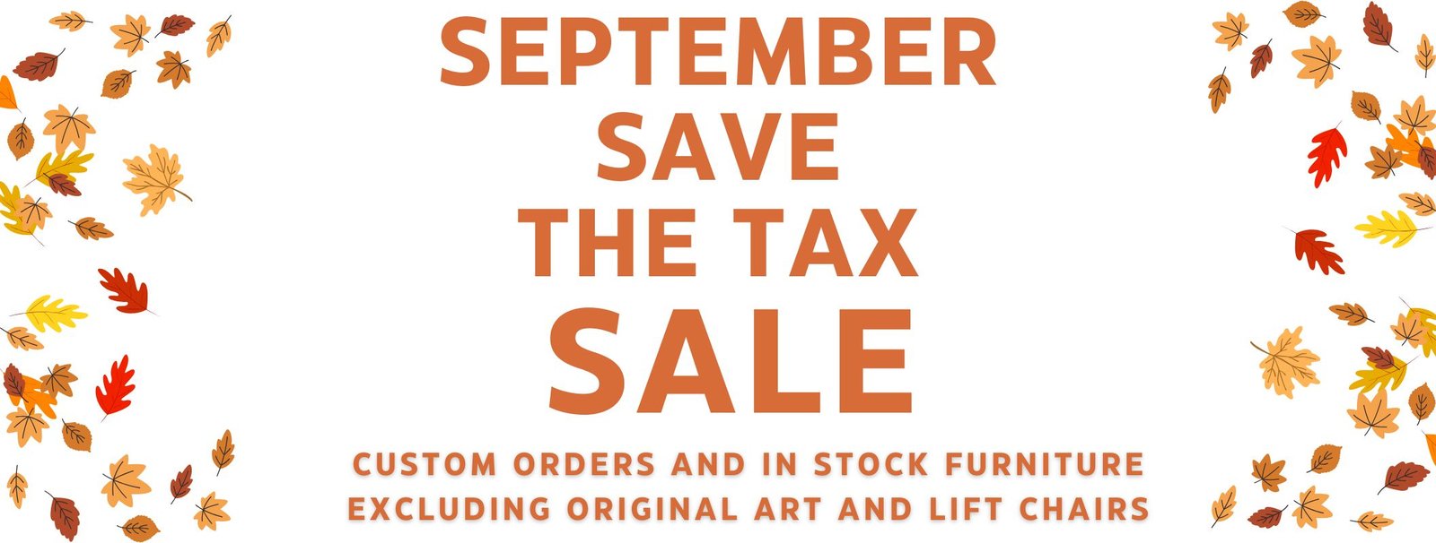Fall Sale Poster (2112 x 800 px)