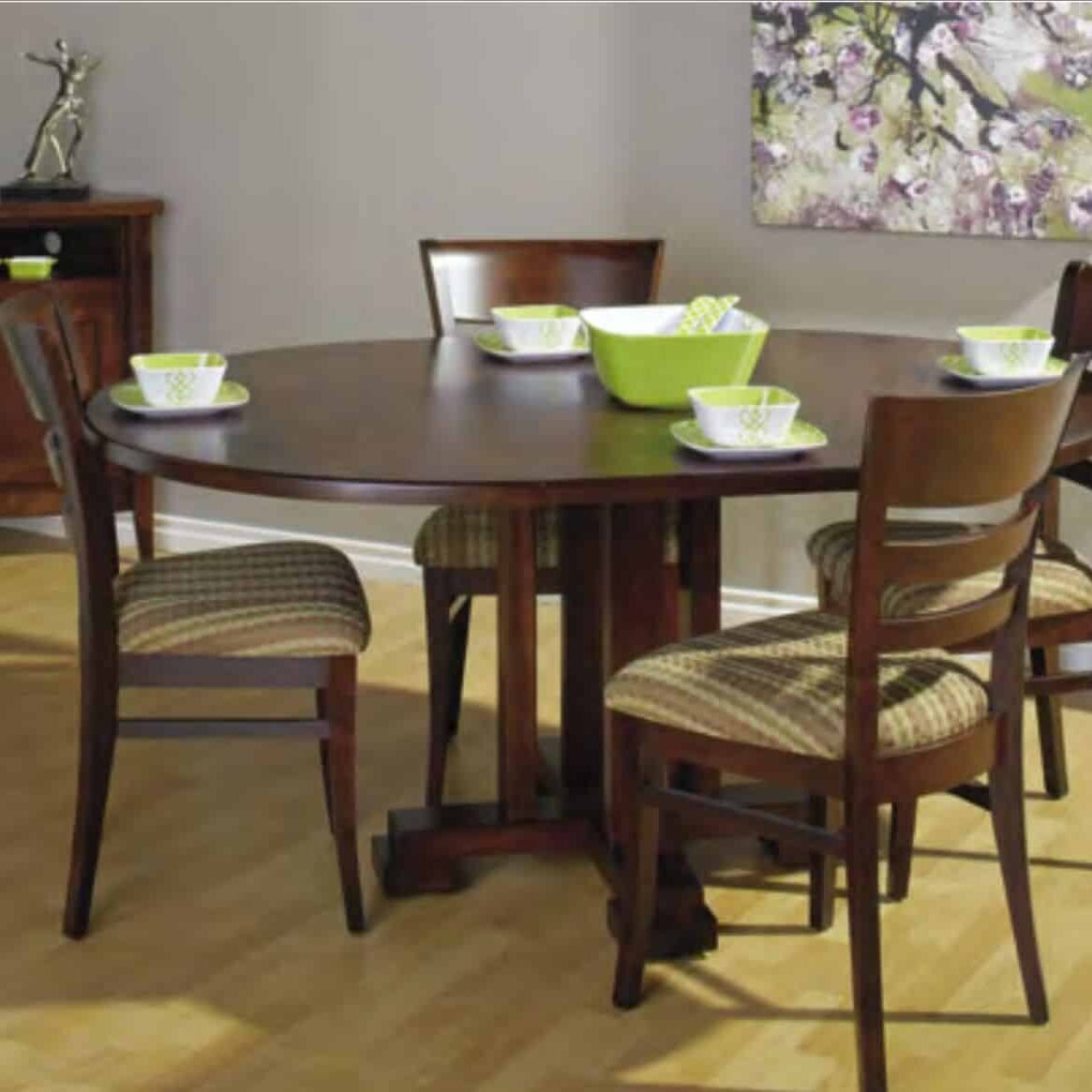 classic dining room table and chairs – White Rock showroom